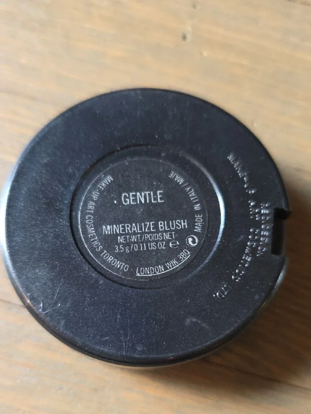 MAC Cosmetics Mineralize Blush in Gentle. NEW